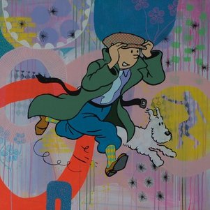 Galerie Pop Art Tintin Kunst